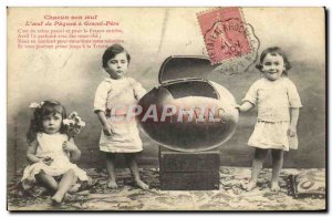 Old Postcard Fantasy Easter Kids Tobacco