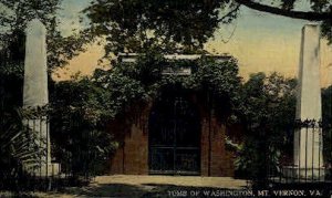 Tomb Of Washington - Mount Vernon, Virginia VA  