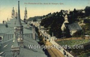 Ste Anne De Beaupre, Que Canada, du Canada Pinnacles  Pinnacles