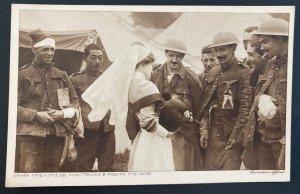 Mint Canada Real Picture Postcard Finds A Little Dog In Hun Trenches