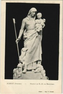 CPA ALBERT statue de N.-D. de Brebieres (808302)