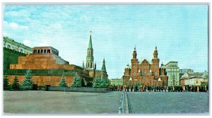 1976 Buildings Standing in Red Square Moscow Russia Vintage Posted Postcard