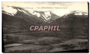 Old Postcard Los Pirineos Puigcerda Valle Carol