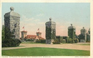 Detroit Publishing Entrance Kansas City Missouri Phostint Swope Park 10279