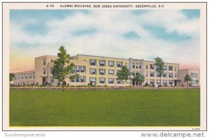 Alumni Building Bob Jones Univeristy Greenville South Carolina