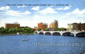 Fifth Street Bridge - Waterloo, Iowa IA