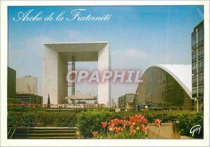 Modern Postcard Paris La Defense Arche de la Fraternite CNIT