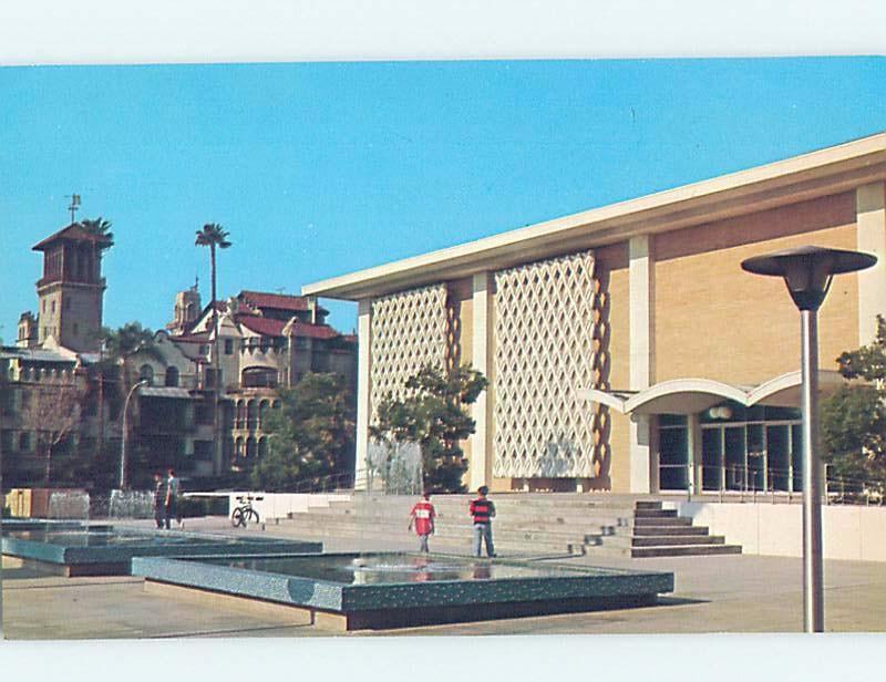 Unused Pre-1980 LIBRARY SCENE Riverside - Los Angeles California CA d5993