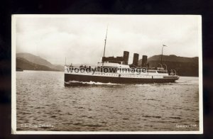 f1767 - Scottish Ferry - Saint Columba , built 1912 - postcard