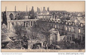 France Reims Archeveche etat apres bombardement