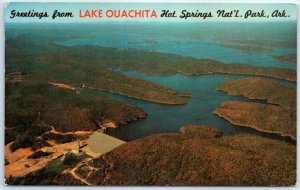 M-104069 Blakely Mountain Dam Lake Ouachita Hot Springs National Park Arkansas