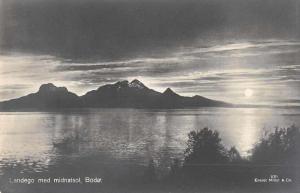 Landego Bodo Norway Midnatsol Midnight Sun Real Photo Antique Postcard J73275