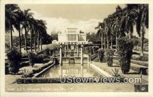 LDS Hawaiian Temple, Real Photo - Oahu