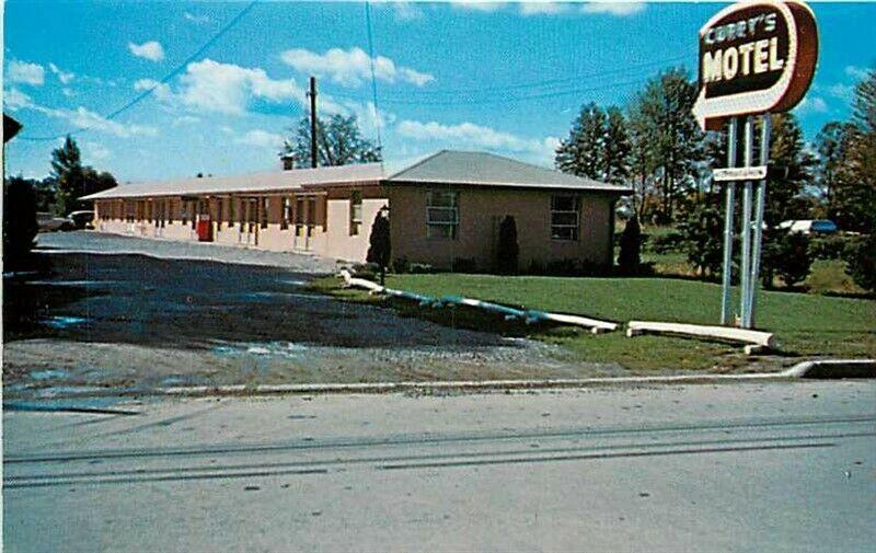 MI, Saginaw, Michigan, Curry's Motel, Dexter No. 27809-B