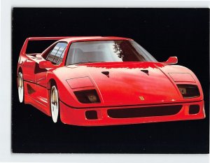 Postcard Ferrari F40 by Peter Kelly