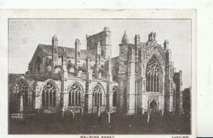 Scotland Postcard - Melrose Abbey - Roxburghshire - Ref TZ2038