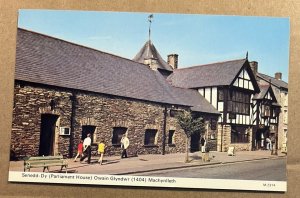 UNUSED PC - SENEDD-DY (PARLIAMENT HOUSE) OWAIN GLYNDWR (1404) MACHYNLLETH, WALES