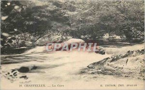 Old Postcard Chastellux Cure