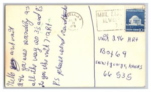 Postcard QSL CB Ham Radio Amateur Card From Slidell LA Louisiana IBM-277 