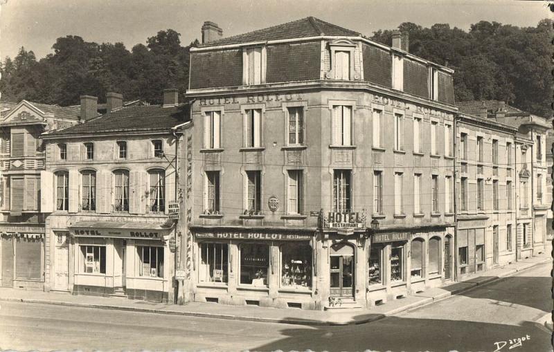 france, SAINT-MIHIEL, Meuse, Hotel-Restaurant Rollot (1950s) RPPC Postcard