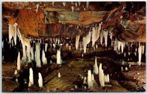 Postcard - Palace of the Gods - Ohio Caverns, Ohio