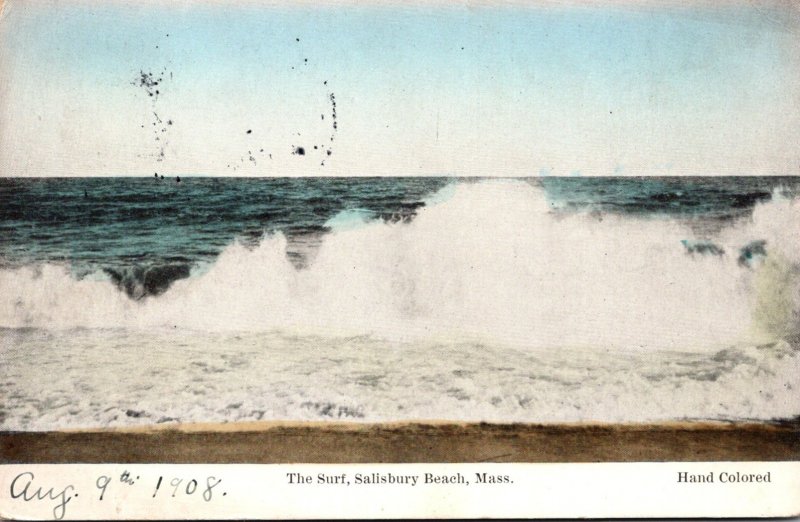 Massachusetts Salisbury Beach The Surf 1910