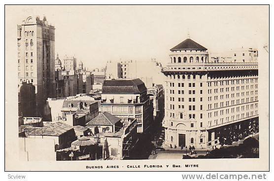 RP, Calle Florida Y Bme. Mitre, Buenos Aires, Argentina, PU-1926