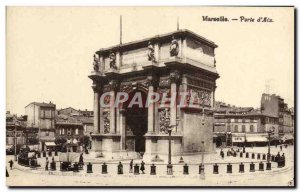 Old Postcard Marseille Porte d & # 39Aix