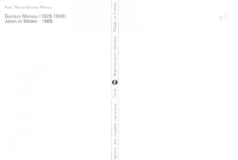 Gustave Moreau, Jason Et Medee 