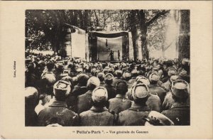 PC FRANCE, POILU'S PARK, VUE GENERALE DU CONCERT, Vintage Postcard (b44241)