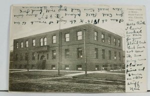 Lincoln Nebraska Conservatory of Music, State University c1906 Postcard L18