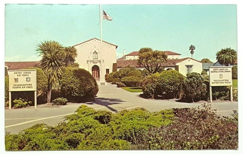 Novato California, Hamilton Air Force Base c1960s Old Vintage Postcard A36