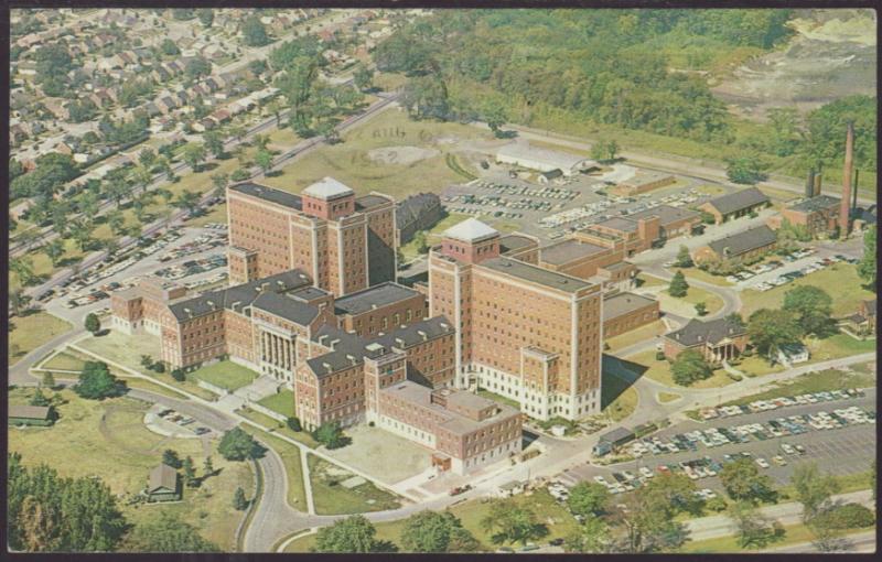 Veterans Administration Hospital,Dearborn,MI Postcard BIN