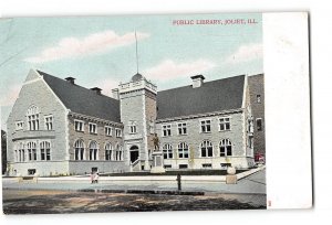 Joliet Illinois IL Postcard 1901-1907 Public Library