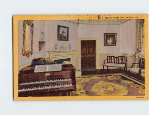 Postcard Music Room, Mount Vernon, Virginia
