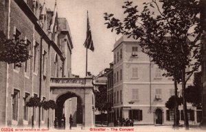 Gibraltar The Convent Vintage Postcard 09.82