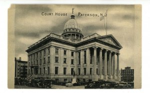 NJ - Paterson. Courthouse ca 1930's   (corner missing)