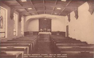 Califorinia Oakland Melden Memorial Chapel Beulah Rest Home Artvue
