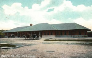 Vintage Postcard 1912 View of The Depot Auburn New York City N. Y.