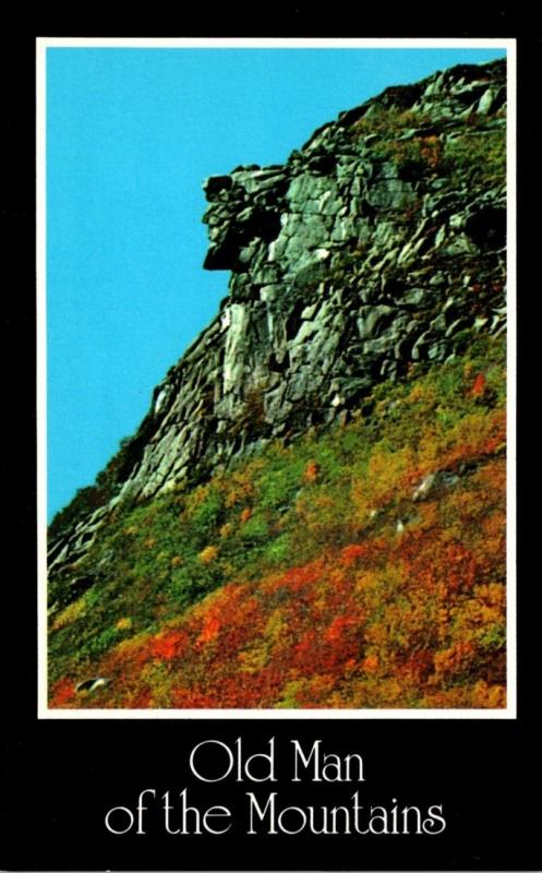 New Hampshire White Mountains Franconia Notch Old Man Of The Mountains