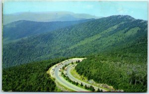 M-27370 Air View Of The Clingmans Dome Parking Area Great Smoky Mountains Nat...