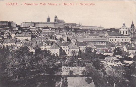 Czechoslovakia Prague Praha Panorama