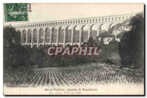 Old Postcard Aix en Provence Aqueduct Roquefavour