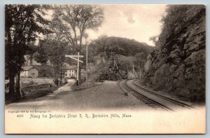 Berkshire Hills  Massachusetts   Berkshire St. Railroad  Rotograph Co.  Postcard