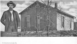 Jesse James Was Killed In This House 3rd April 1882 St Joseph MO