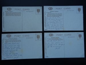 London Collection 13 x TOWER OF LONDON c1918 Postcards by Gale & Polden Ltd