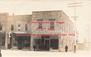 MI, Gaylord, Michigan, RPPC, Post Office, Stevenson Optician Office, Photo