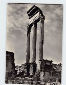 Postcard Il Tempio Dei Castori, Foro Romano, Rome, Italy