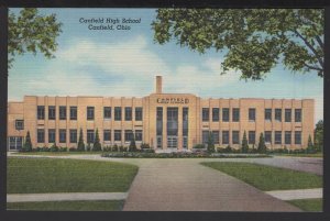 Ohio CANFIELD High School by Mahoning Valley Distributing Agency ~ Linen