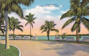 Florida West Palm Beach Flagler Drive 1947